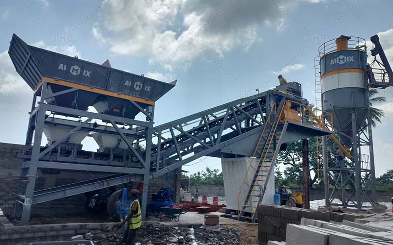 AJY25 Small Concrete Plant