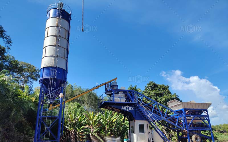 AJY35 Mobile Plant for Concrete