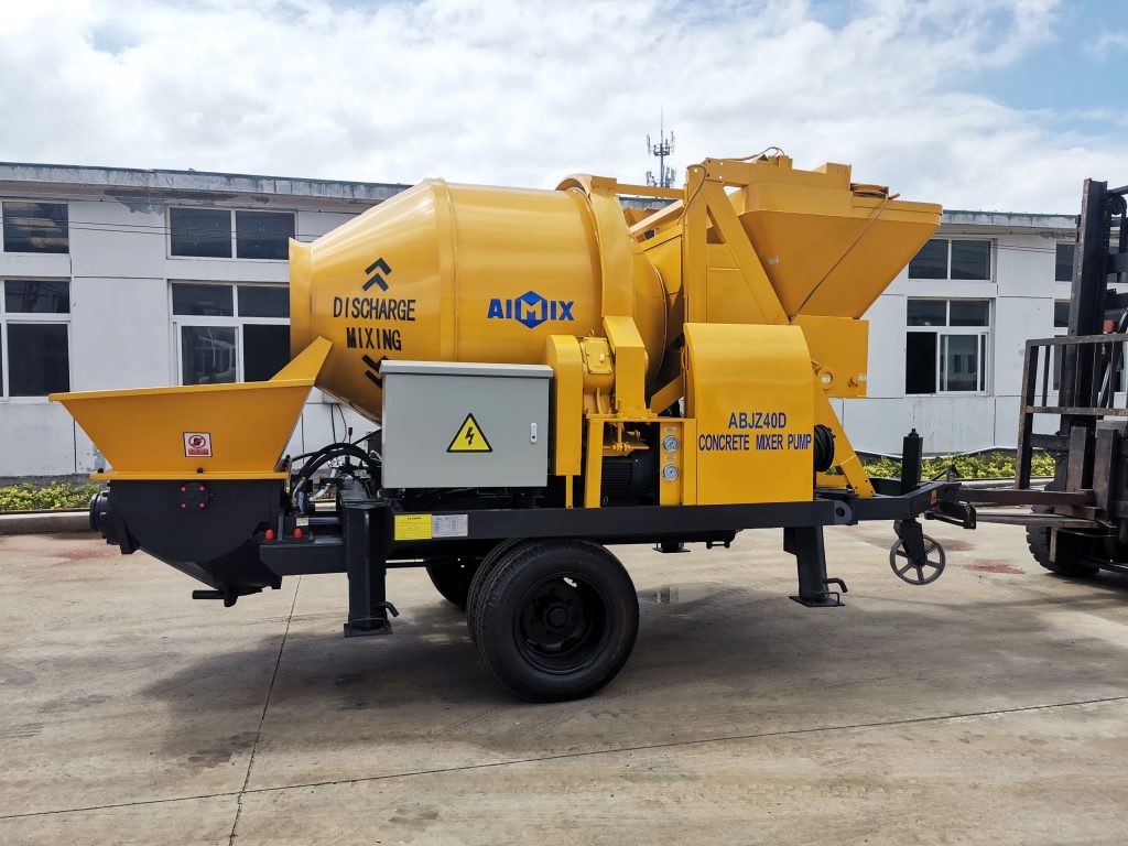 concrete mixer pump 40m3