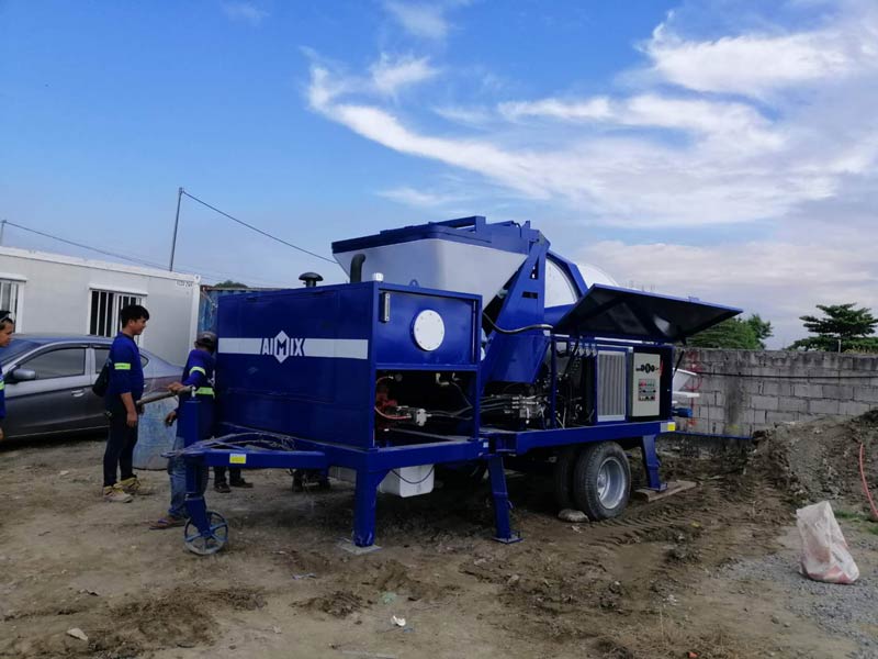 Diesel Concrete Mixing Pump