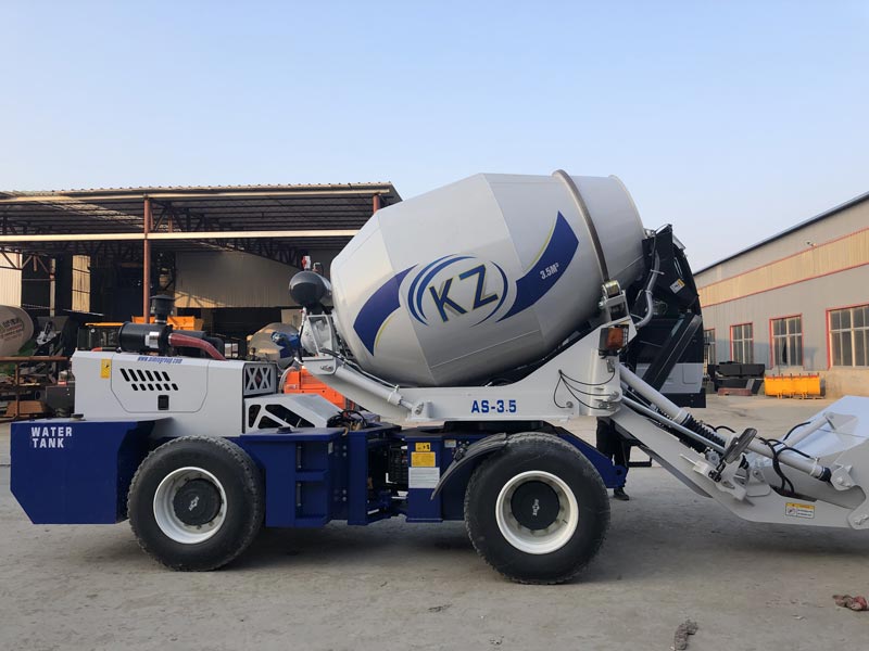Exporting AS-3.5 Self Loading Concrete Mixer to Malaysia