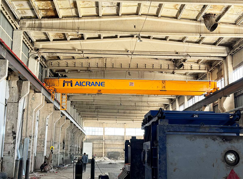 20t double girder bridge crane